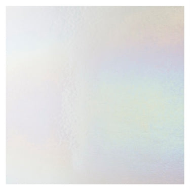 Bullseye 0113-0051 Vit, Iridiserande Opak 2mm.