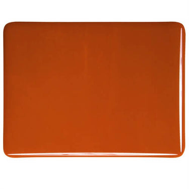 Bullseye 0329-0050 Bränt Orange Opak 2mm.