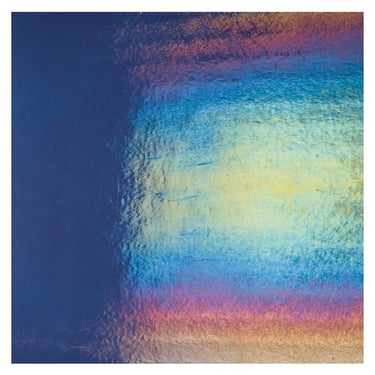 Bullseye 1140-0051 Blå Aventurin Transp. Iridiserande. 2 mm.