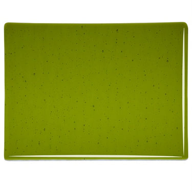 Bullseye 1226-0030 Lily Green Transp. 3 mm