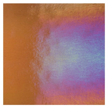 Bullseye 1419-0051 Solbränd Transp. Iridiserande. 2 mm.