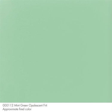 Be 0112-0008 Mintgrönt ogenomskinligt pulver