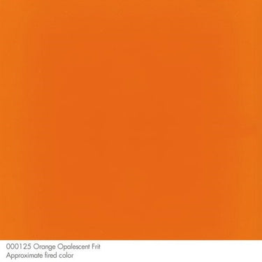 Bullseye 0125-0003 Orange Opak Frit Grov