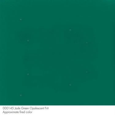 Be 0145-0001 Jade Green Opaque Fritt Fine