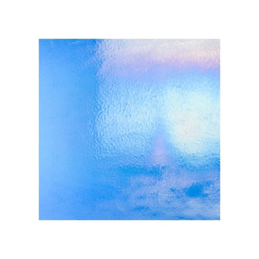 Bullseye 1464-0051 Medium Blå Transp. Iridiserande. 2 mm.