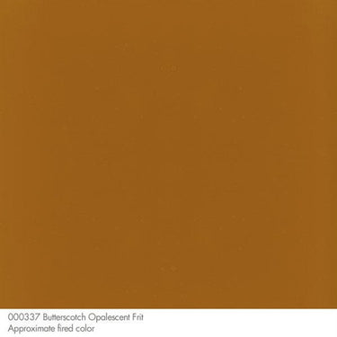 Bullseye 0337-0003 Ljus Karamell Opak Frit Grov