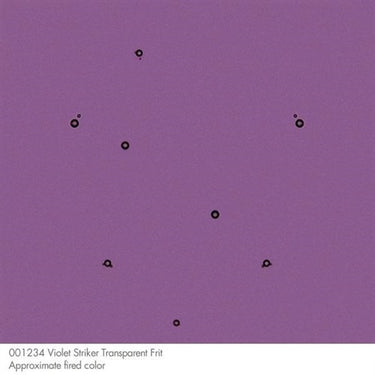Bullseye 1234-0002 Violett Transp. Frit medium