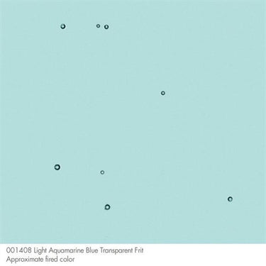 Bullseye 1408-0002 Vattenblå Transp. Frit medium