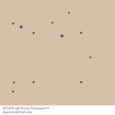 Bullseye 1409-0002 Ljus Brons Transp. Frit medium