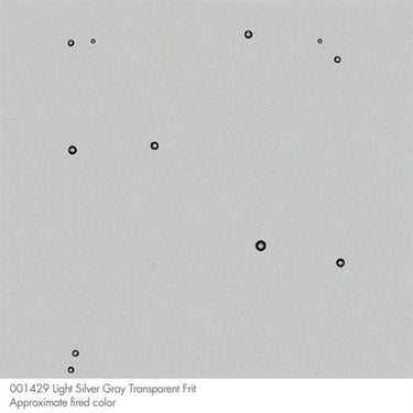 Bullseye 1429-0002 Ljus Silvergrå Transp. Frit medium