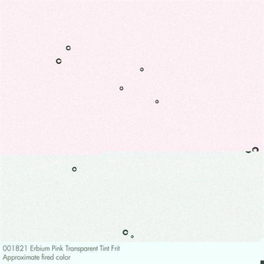 Be 1821-0002 Erbium Pink Transp. Fritt mitten