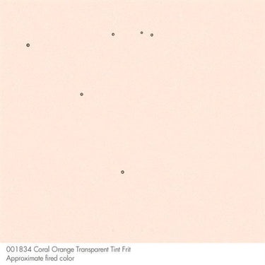 Be 1834-0001 Coral Orange Transp. Fritt Fine