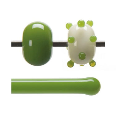 Bullseye Pea Green Opaque 0312-0576