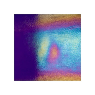 Bullseye 1128-0051 Djup Lila, Transp. Iridiserande . 2 mm.