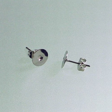 Silverpläterat rostfritt stål, öronproppar, 10 st.