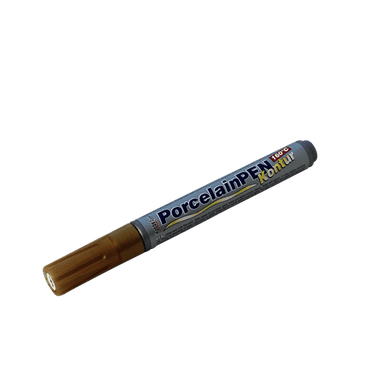 Glas- och konturmarkeringspenna , 1-2 mm bredd, guld