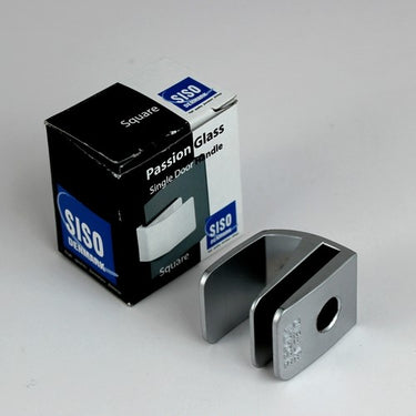 Handtag för glasdörr, blank