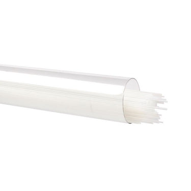 Bullseye Vit, Hård, Opak, Stringer 0013-0507, 0,5mm