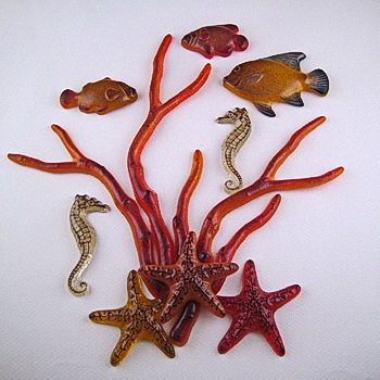 Gjutform 4 Tropiska fiskar