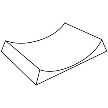 Form Böjd, 37,5 x 31,5 cm