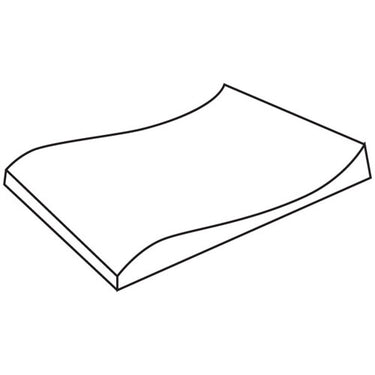 Shape The wave, 38,5 x 33,5 cm.