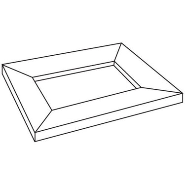 Form Square Sagging/Drop, 40 x 23 cm