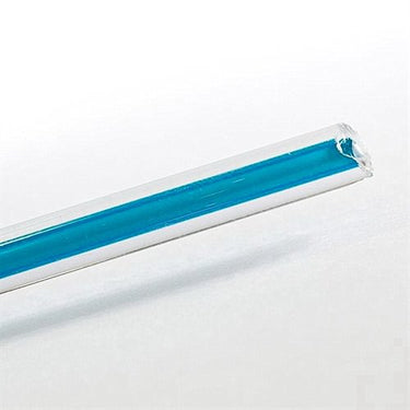 Moretti Clear With Water Blue Inner Core, Ø6mm