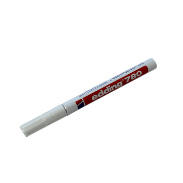 Högtemperaturpenna, vit