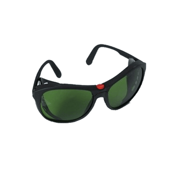 Skyddsglasögon, gröna linser