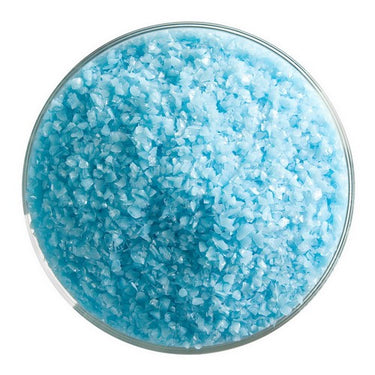 Be 0216-0002 Light Cyan Opaque Fritt Medium