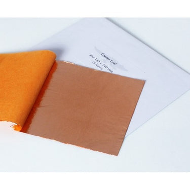 Kopparblad, 25 ark, 140x140 mm