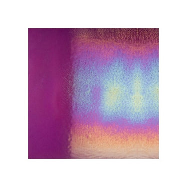 Bullseye 1234-0051 Violet Transp. Iridiserande. 2 mm.