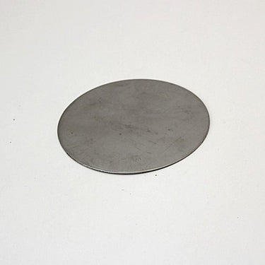 Botten i rostfritt stål för formar Ø8cm