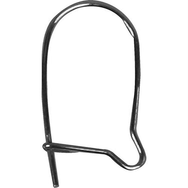 Örhänge, 15 mm, silverpläterat rostfritt stål, FS, 10 st.