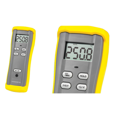 Termometer med handhållen digital termometer