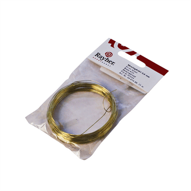 Mässingstråd ø 0,6mm, 10m