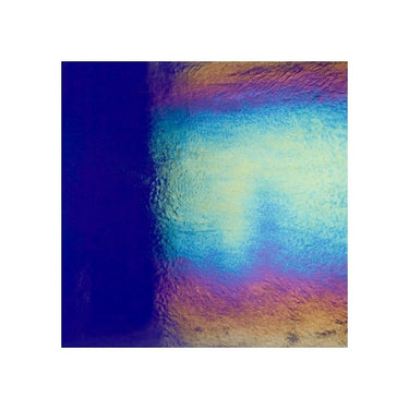 Bullseye 1118-0051 Midnattsblå Transp. Iridiserande. 2 mm.