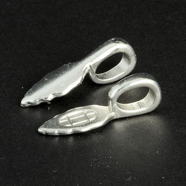 Försilvrat smyckeshänge 25 st. 25 mm
