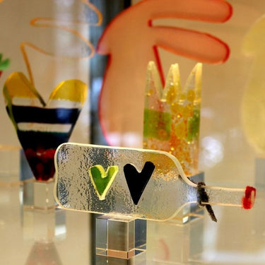 Kristallklar glaskub 25 x 25 x 25 mm