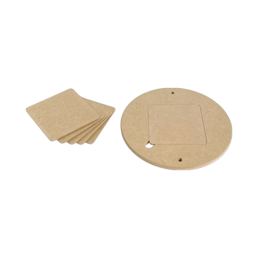 Batsystem med Premium MDF-insatsplattor 150 mm för drejskiva