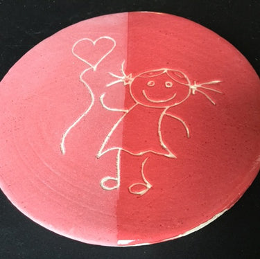 Engobe 9061 Mörkröd