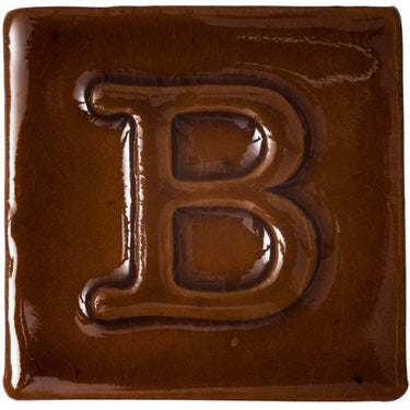 Lergodsglasyr 9104 Cognac