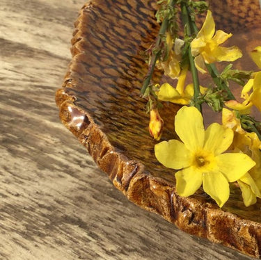 Lergodsglasyr 9104 Cognac