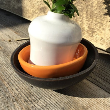 Lergodsglasyr 9222 Brun Granit