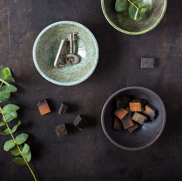 Lergodsglasyr 9222 Brun Granit