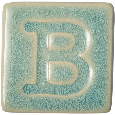 Lergodsglasyr 9352 Turkos Krackelerat