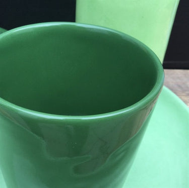 Lergodsglasyr 9377 Grangrön