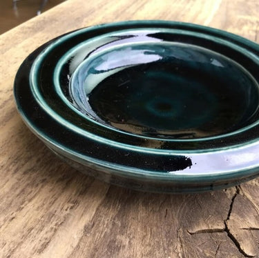 Lergodsglasyr 9454 Petroleum