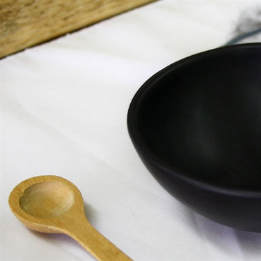 Lergodsglasyr 9489 Svart, Matt