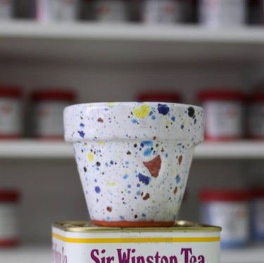 Lergodsglasyr 9502 Confetti